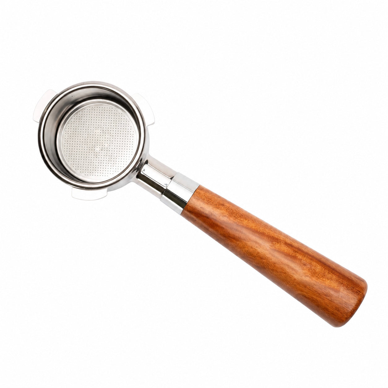 breville 54mm bottomless portafilter straight rosewood 2