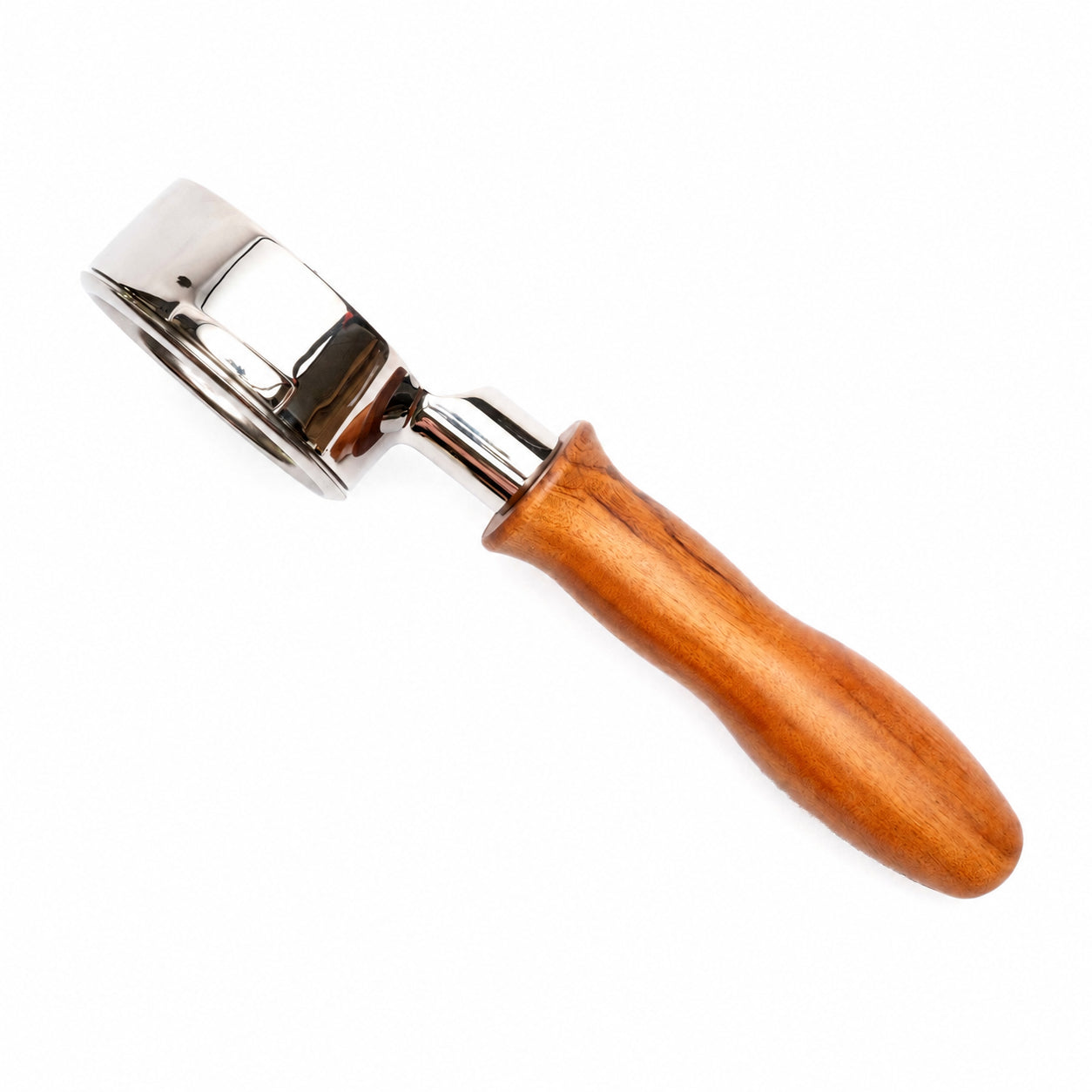 e61 58mm bottomless portafilter ergonomic (rosewood) 2