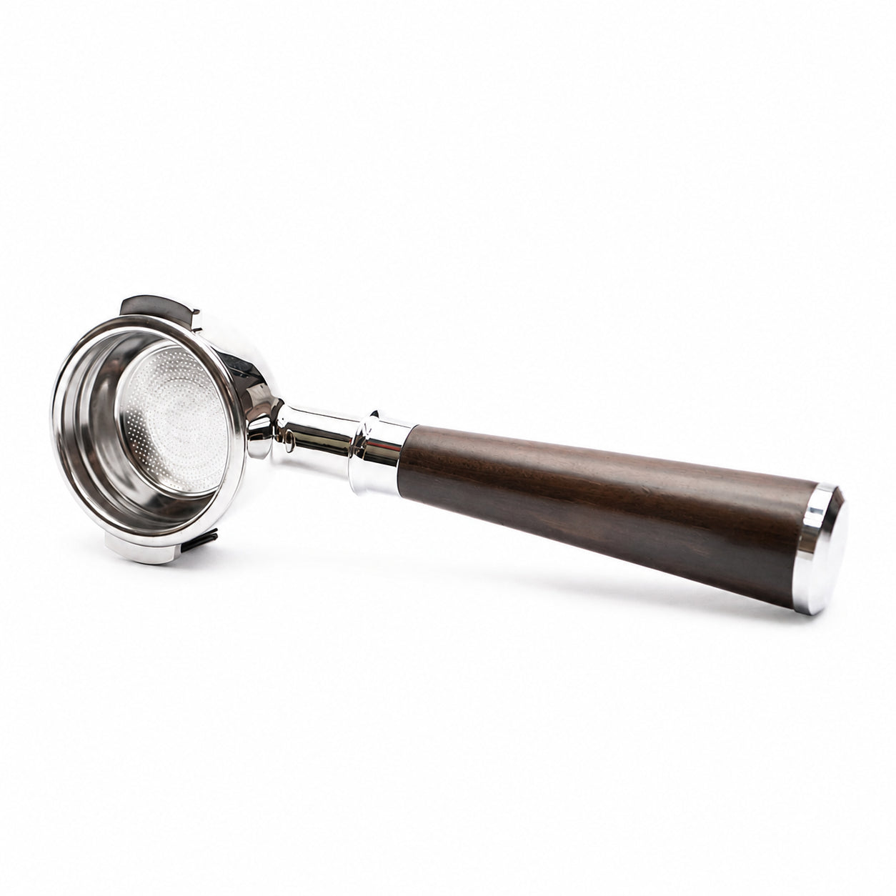 E61 58mm Bottomless Portafilter Straight (Blackwood)