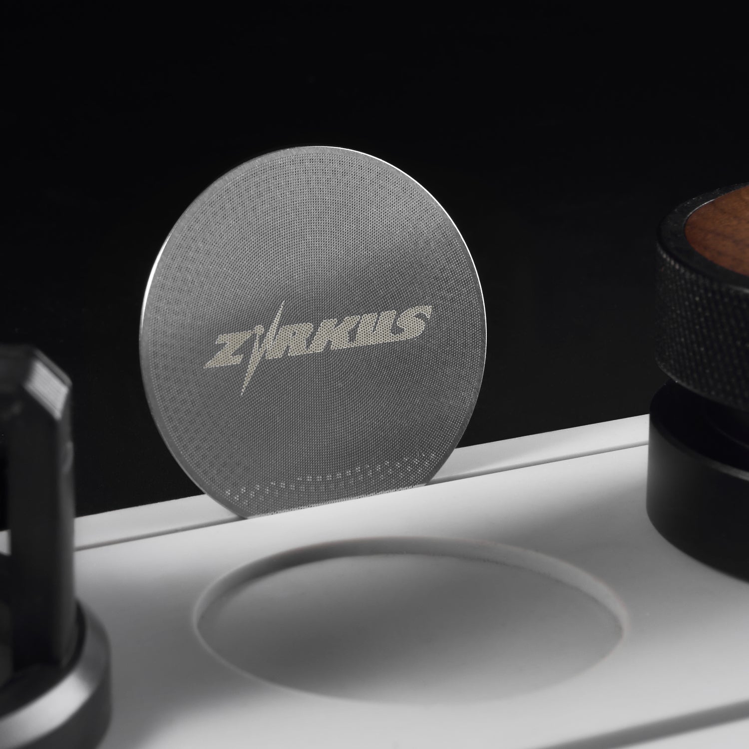 zirkus 0.8mm double layer precision espresso puck screen 4