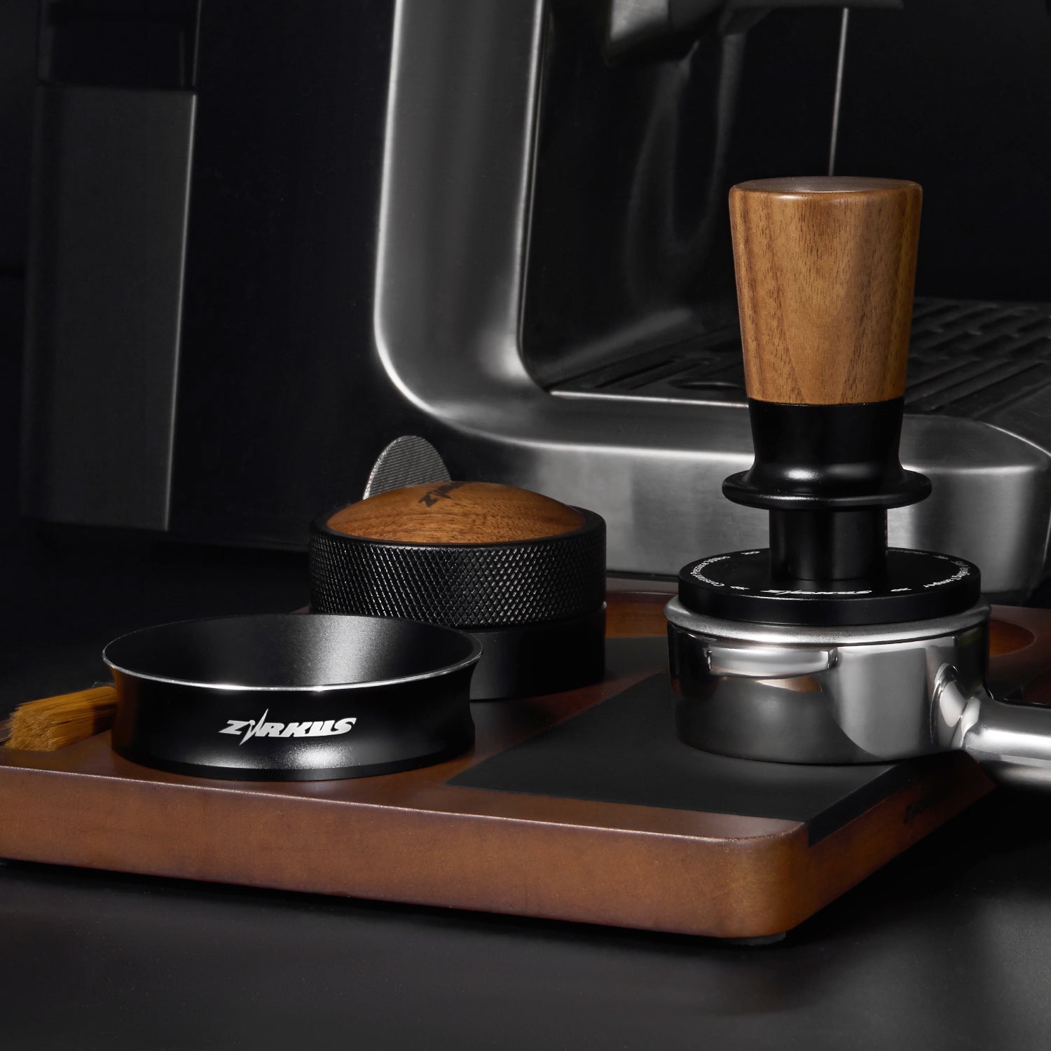 zirkus barista espresso magnetic coffee dosing funnel 51 53 58mm 6