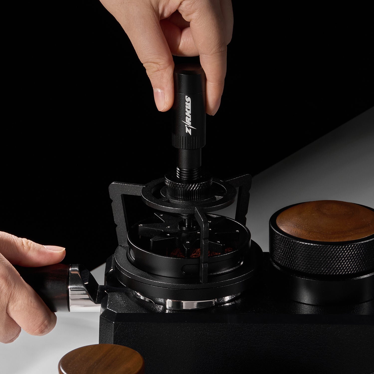 Zirkus V4 Espresso Rotary Springback WDT Distribution Tool