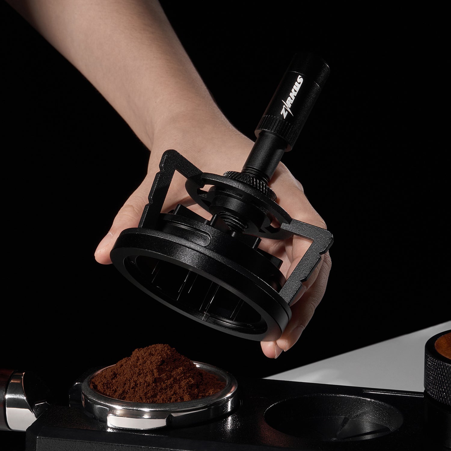 Zirkus V4 Espresso Rotary Springback WDT Distribution Tool