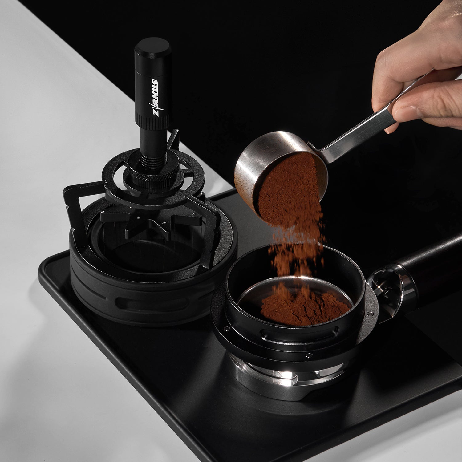 Zirkus V4 Espresso Rotary Springback WDT Distribution Tool