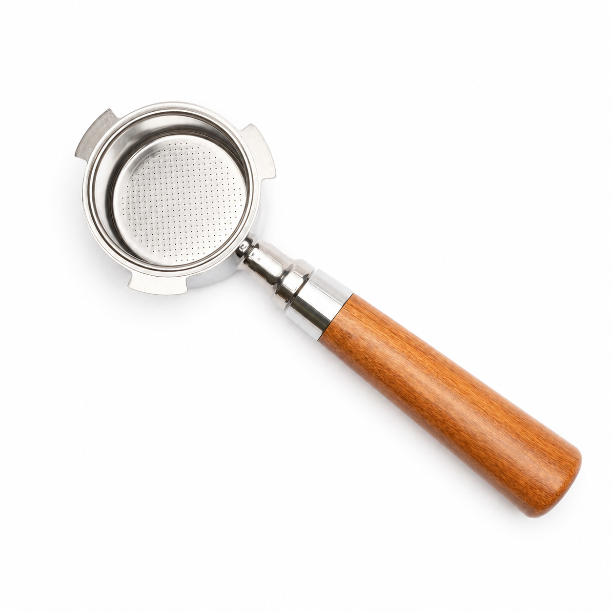 delonghi dedica smeg 51mm bottomless portafilter straight rosewood 3