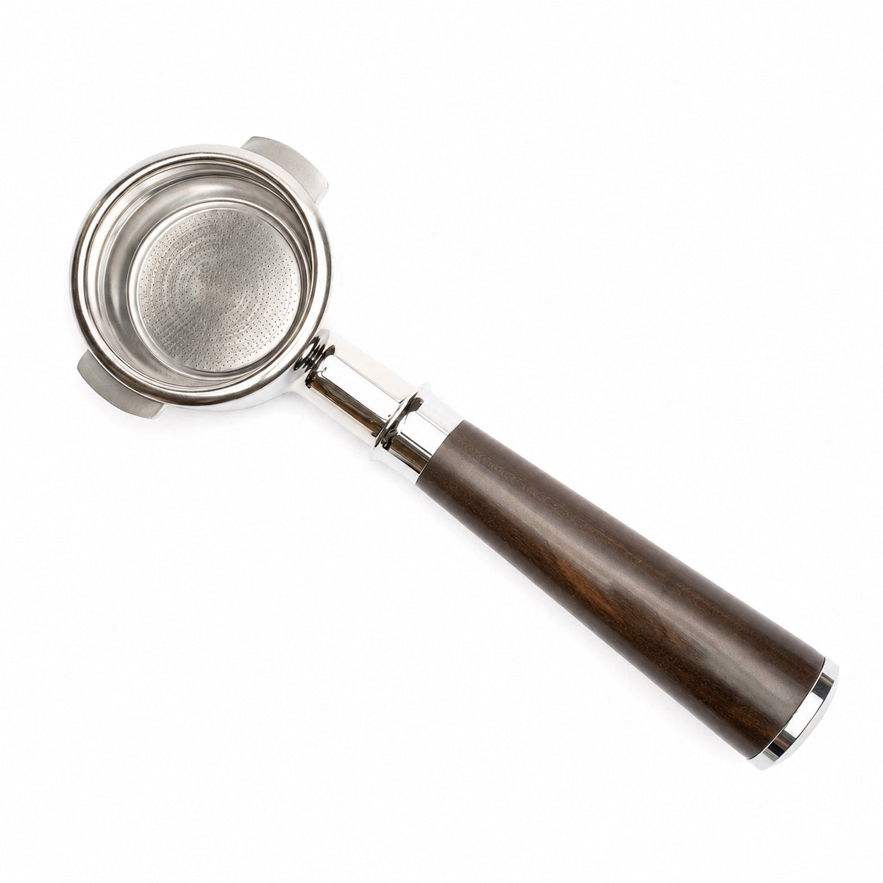 E61 58mm Bottomless Portafilter Straight (Blackwood)