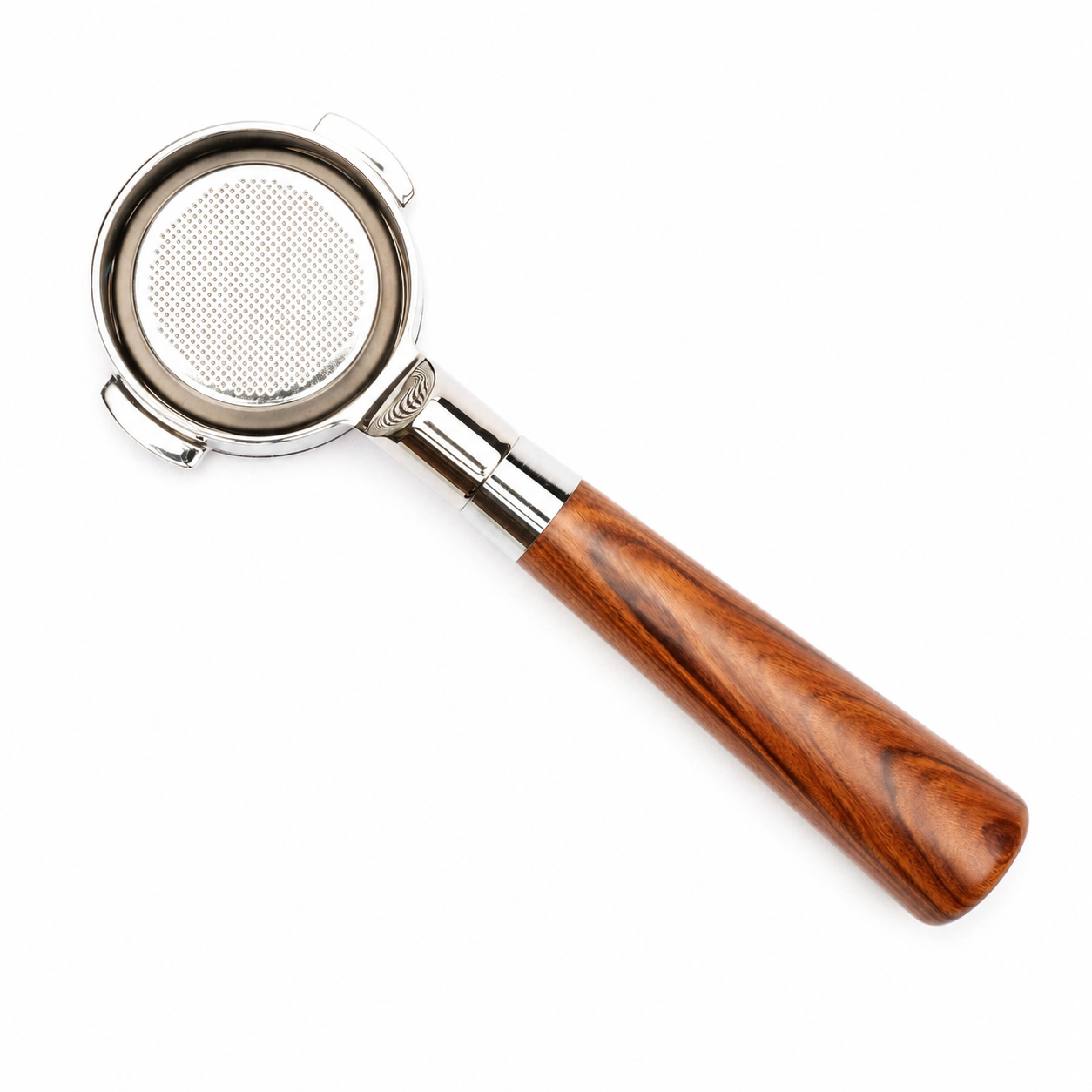 E61 58mm Bottomless Portafilter Straight (Rosewood)