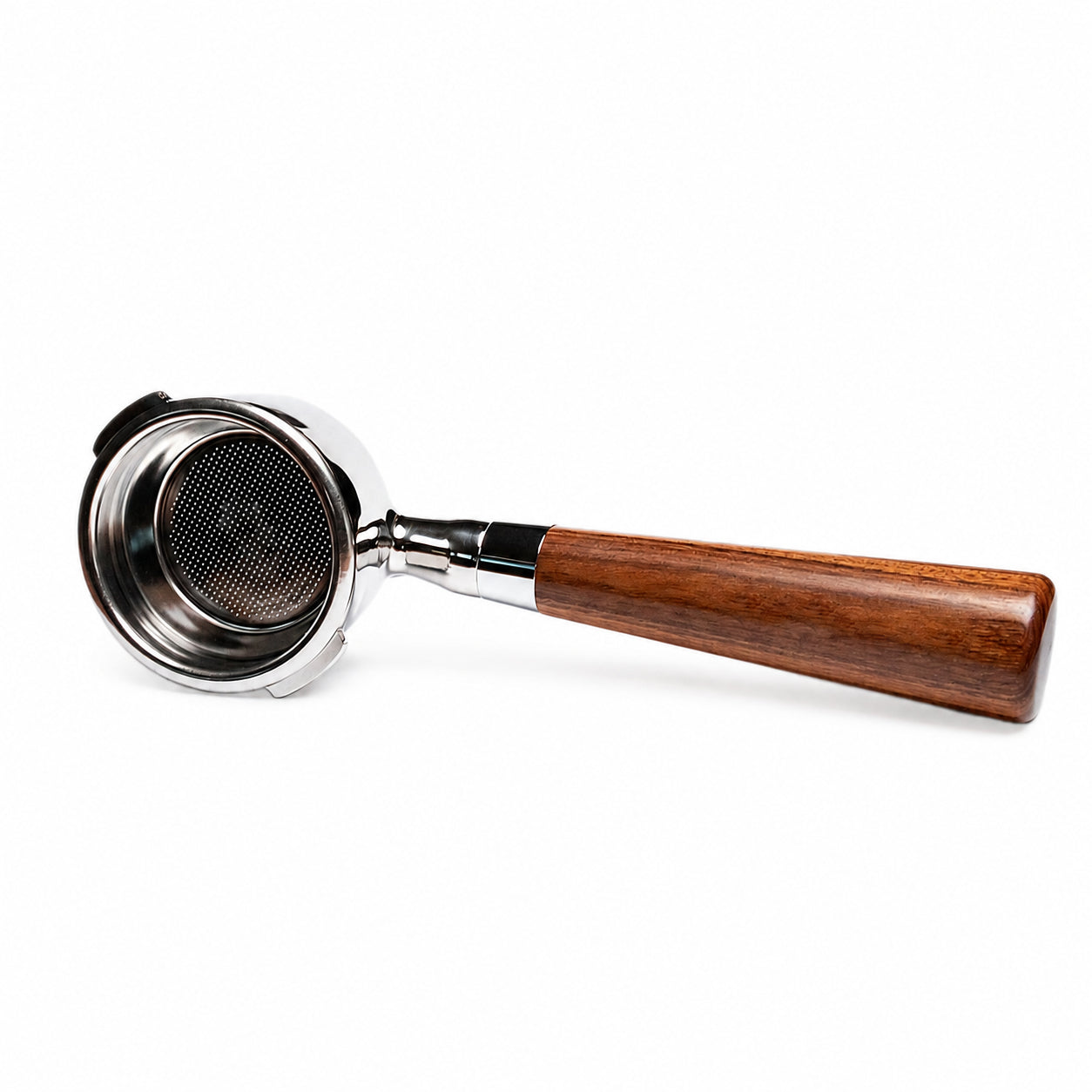 gaggia classic 58mm bottomless portafilter straight (rosewood) 1