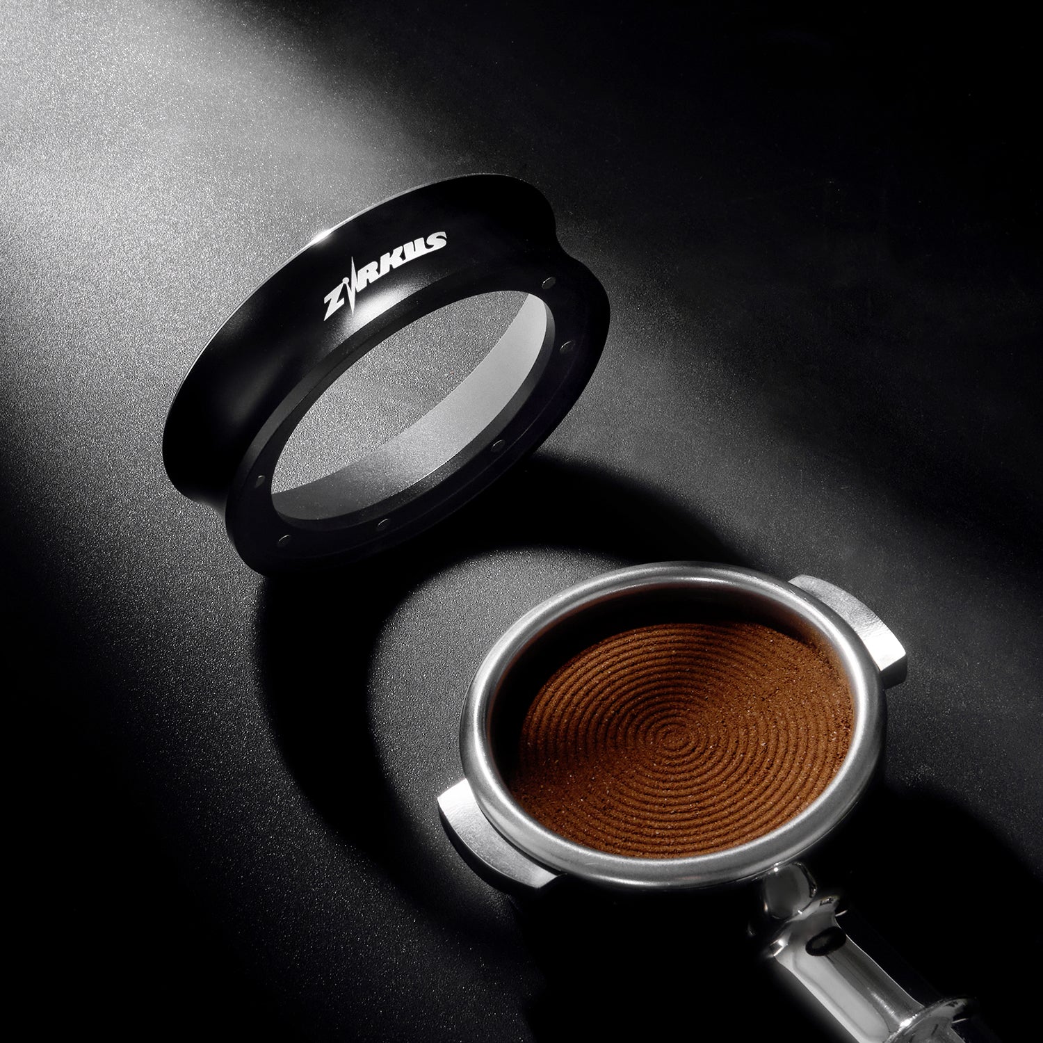 zirkus barista espresso magnetic coffee dosing funnel 51 53 58mm 7