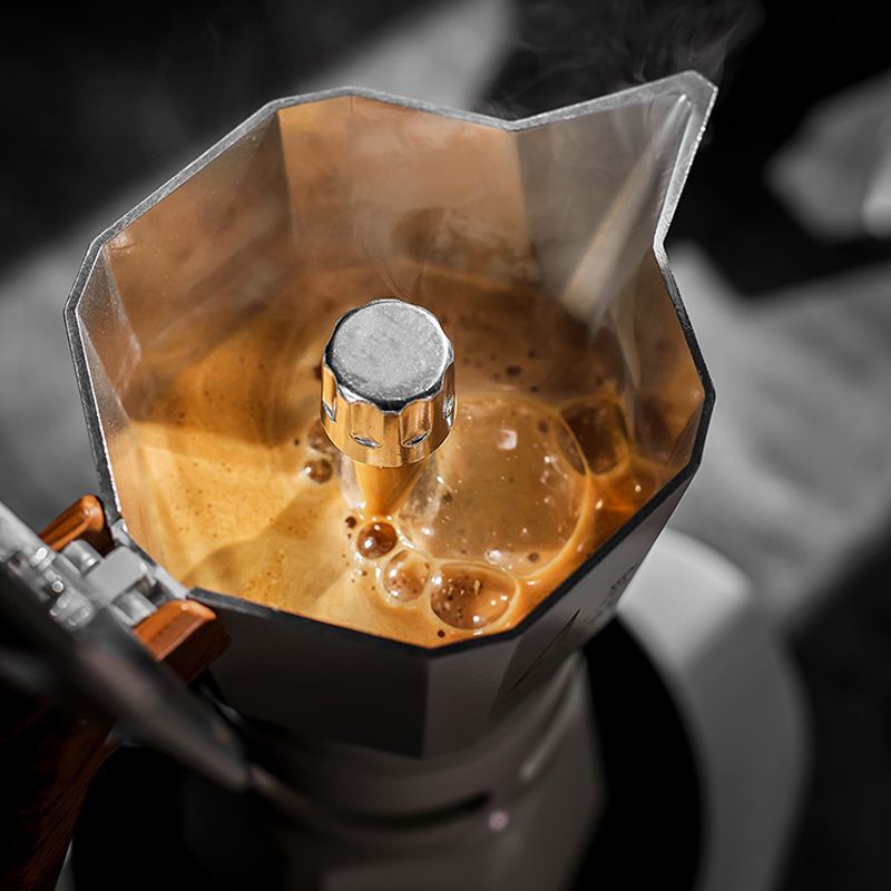 zirkus double-valve constant-temperature moka pot 2 cups 7