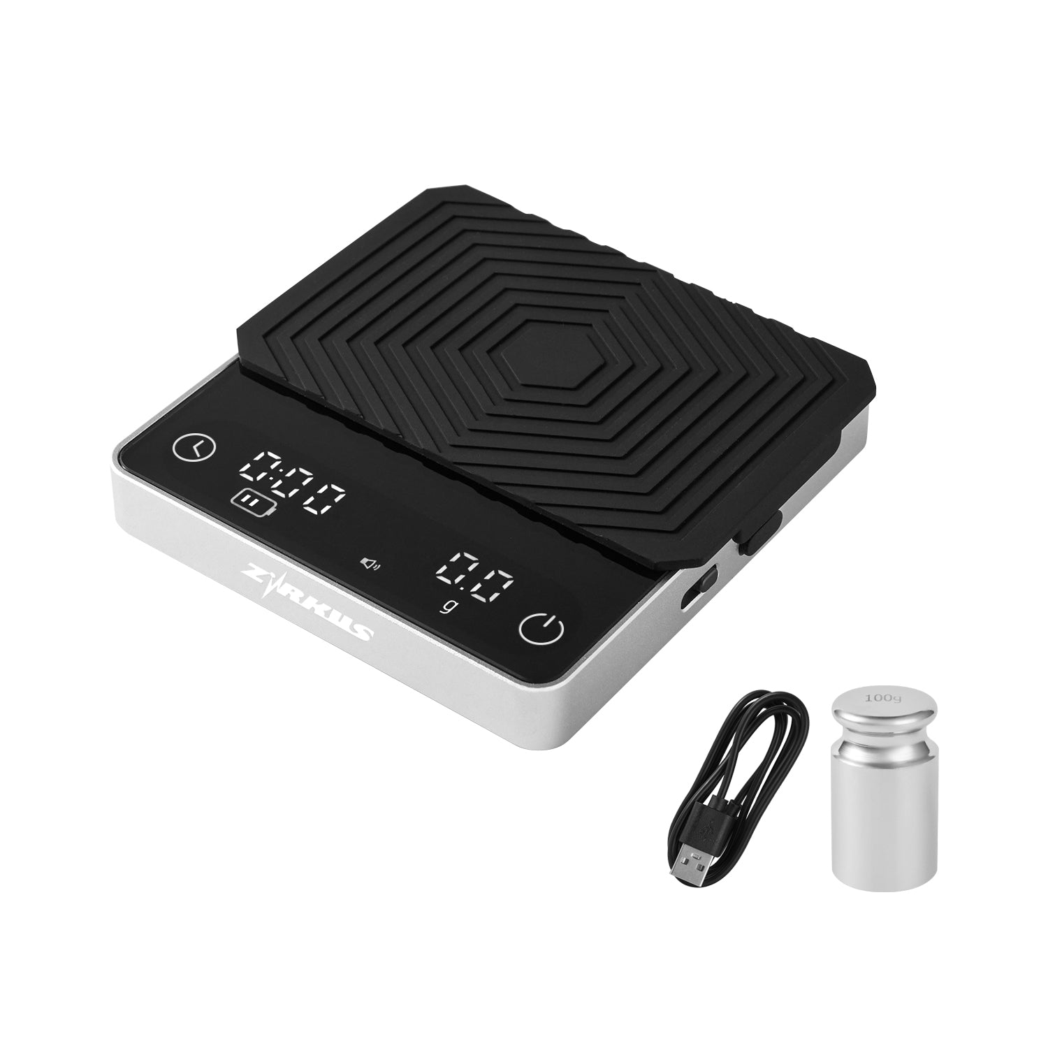 zirkus metal intelligent espresso coffee scale 1
