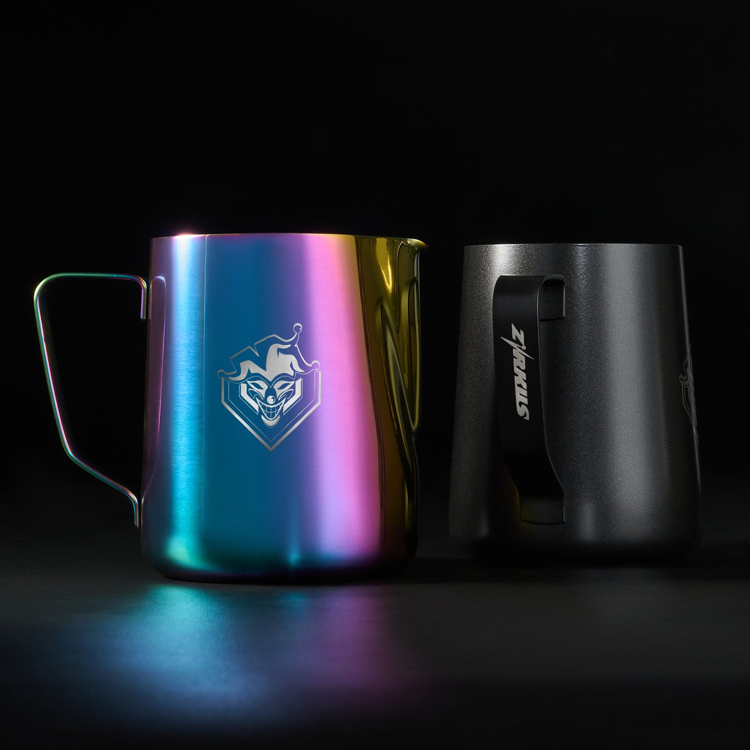 zirkus v1 milk frothing & latte art pitcher – 350 450 600ml 1