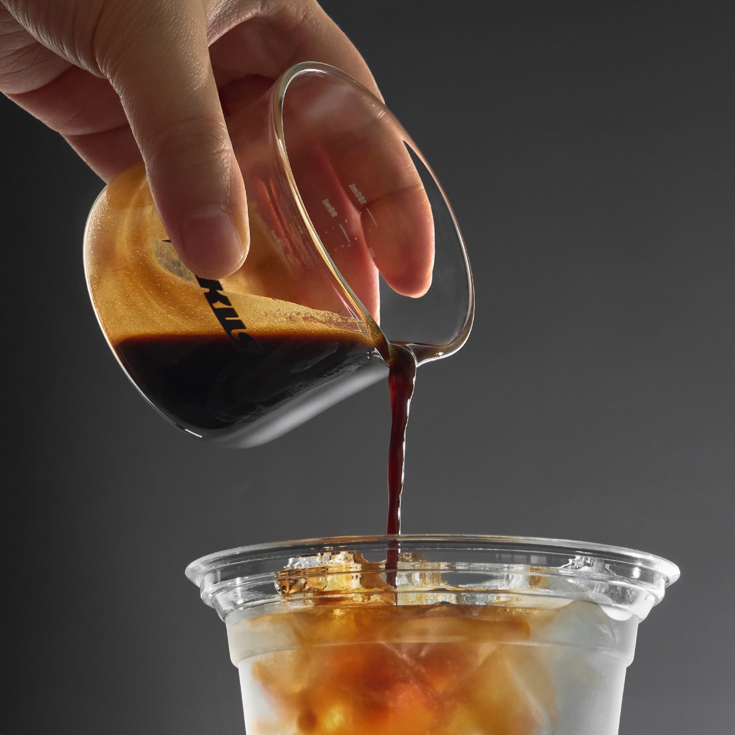 Zirkus Espresso Glass Measuring Cup 100ml/3oz – Single Spout