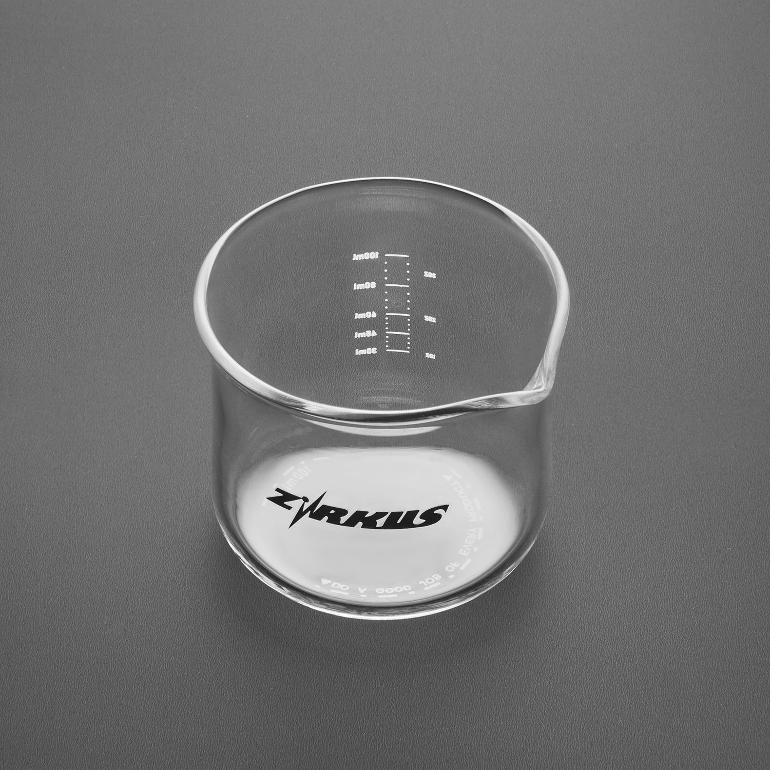 Zirkus Espresso Glass Measuring Cup 100ml/3oz – Single Spout